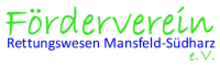 Förderverein Rettungswesen Mansfeld-Südharz e. V. Logo